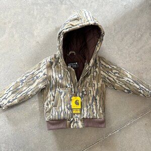 Toddler Carhartt camo jacket